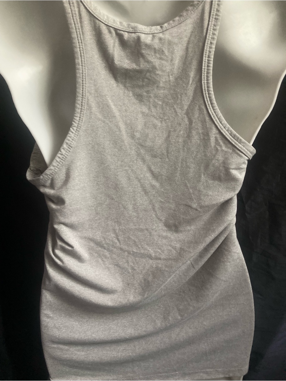 Ardene Basic Collection Gray Racerback Tank Top M - Picture 3 of 3